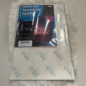 Transfer Paper for Dark Fabrics